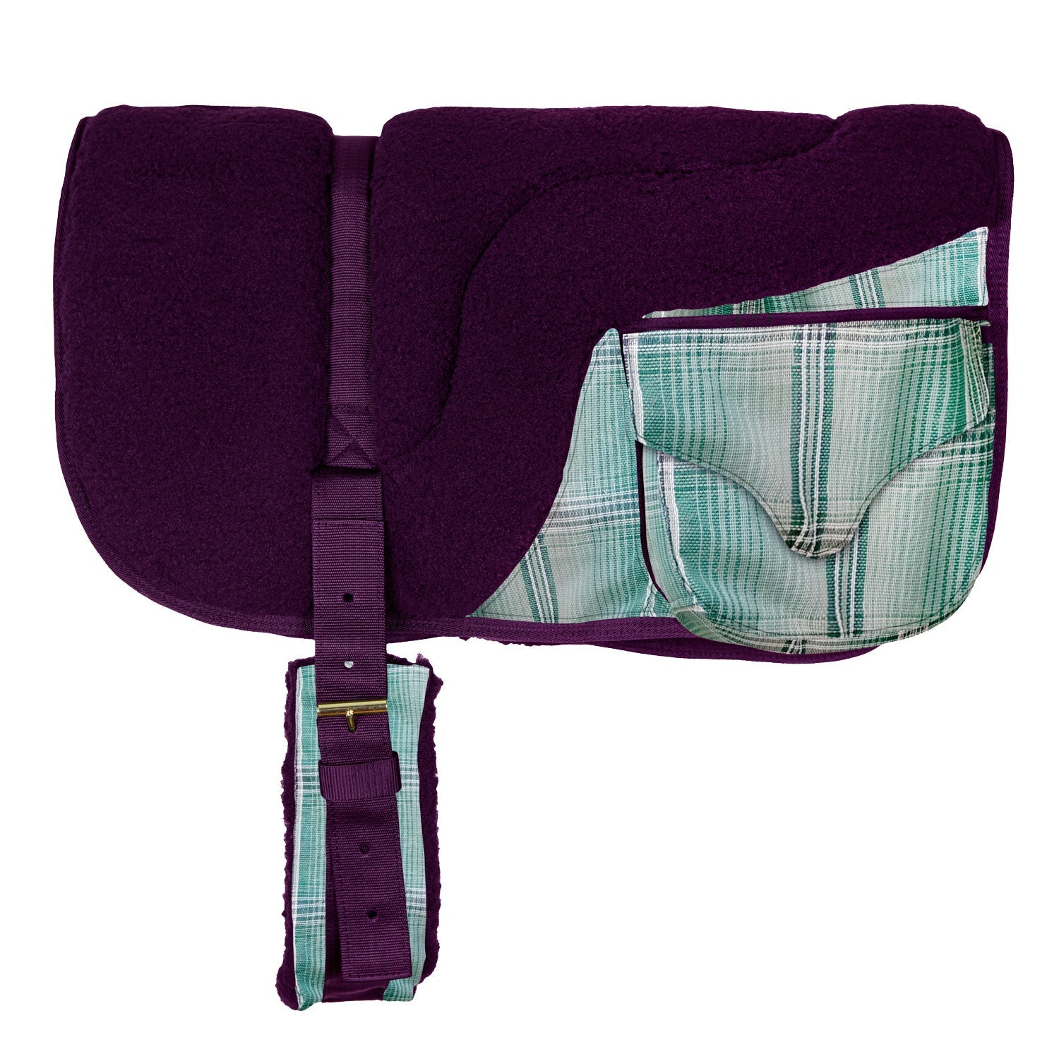 Fleece Bareback Pad w/ Pockets - Kensington Protective Products - Equiluxe Tack