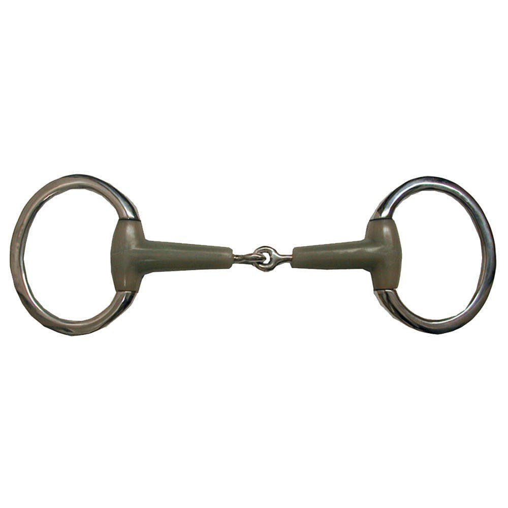 Flexi Flat Ring Eggbutt Snaffle Bit 5 - 1/2" - Equiluxe Tack - Equiluxe Tack