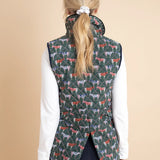 Rönner Florence Barn Vest | Victory Print | Sage