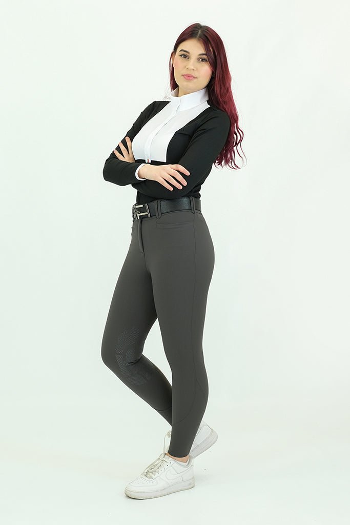 For Horses 'ALIYAH' Long Sleeve Show Shirt - For Horses - Equiluxe Tack