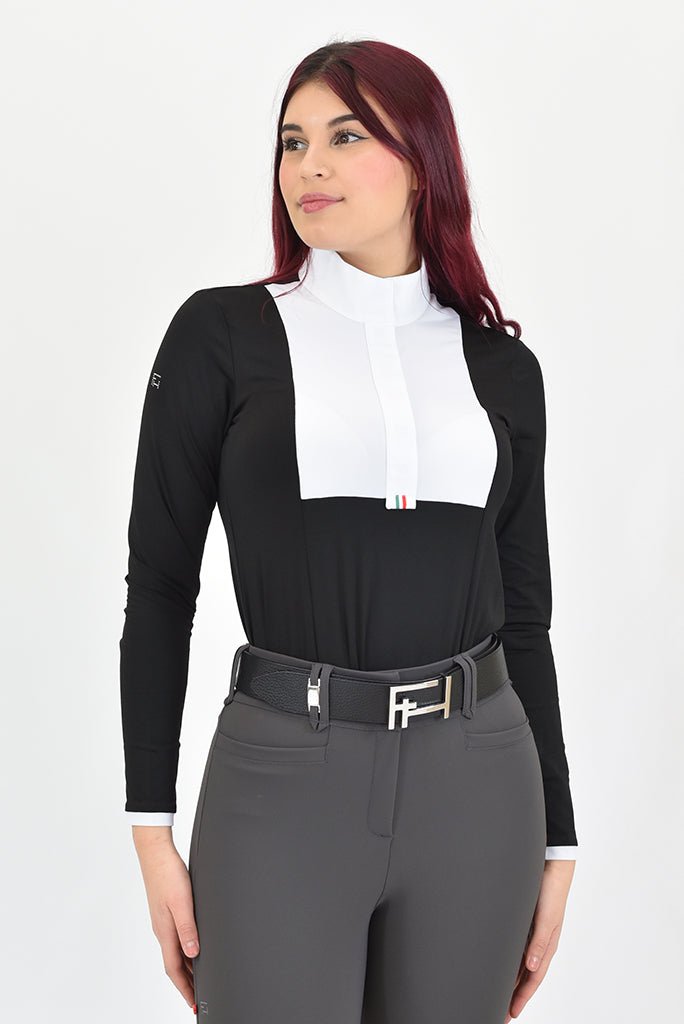 For Horses 'ALIYAH' Long Sleeve Show Shirt - For Horses - Equiluxe Tack