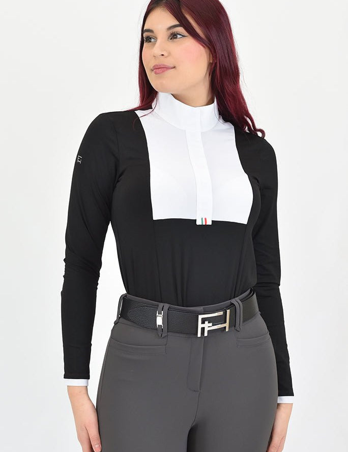 For Horses 'ALIYAH' Long Sleeve Show Shirt - For Horses - Equiluxe Tack