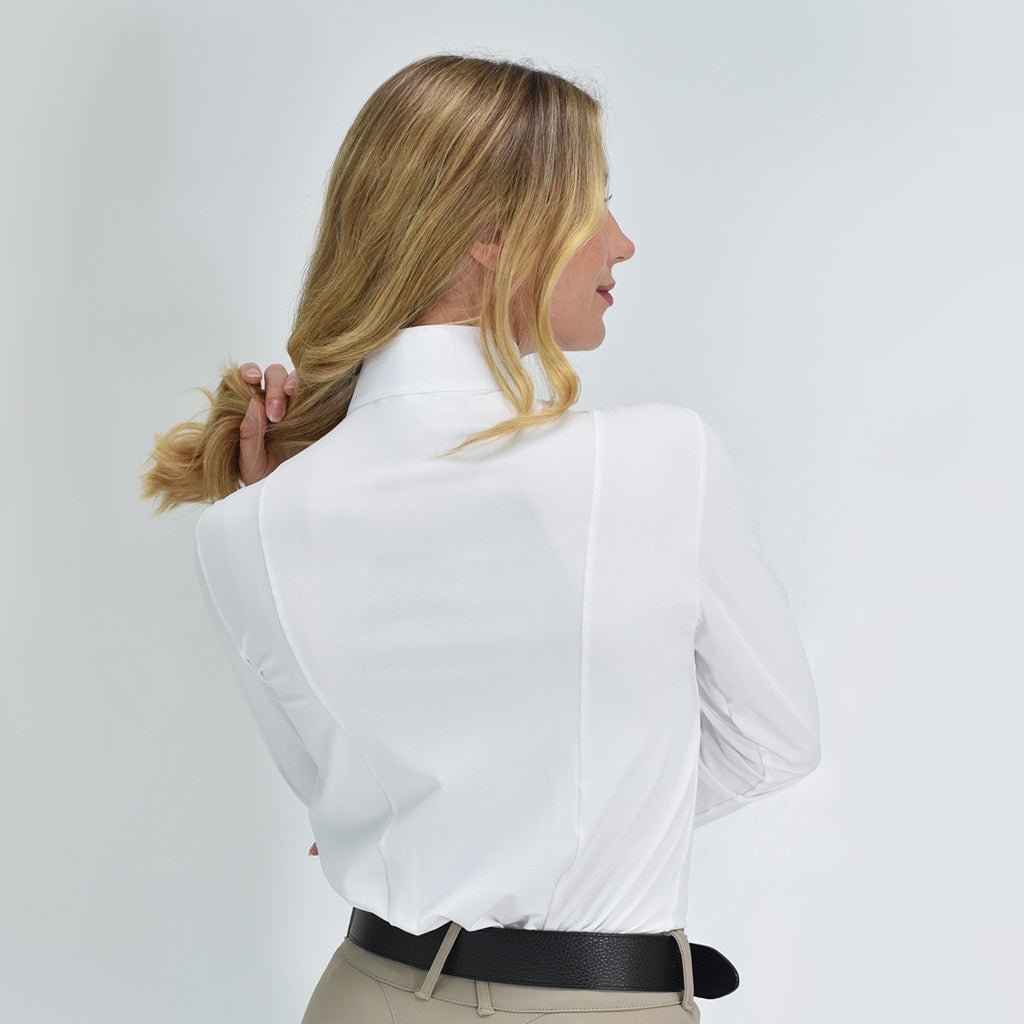 For Horses 'ALIYAH' Long Sleeve Show Shirt - For Horses - Equiluxe Tack