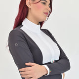 For Horses 'ALIYAH' Long Sleeve Show Shirt - For Horses - Equiluxe Tack