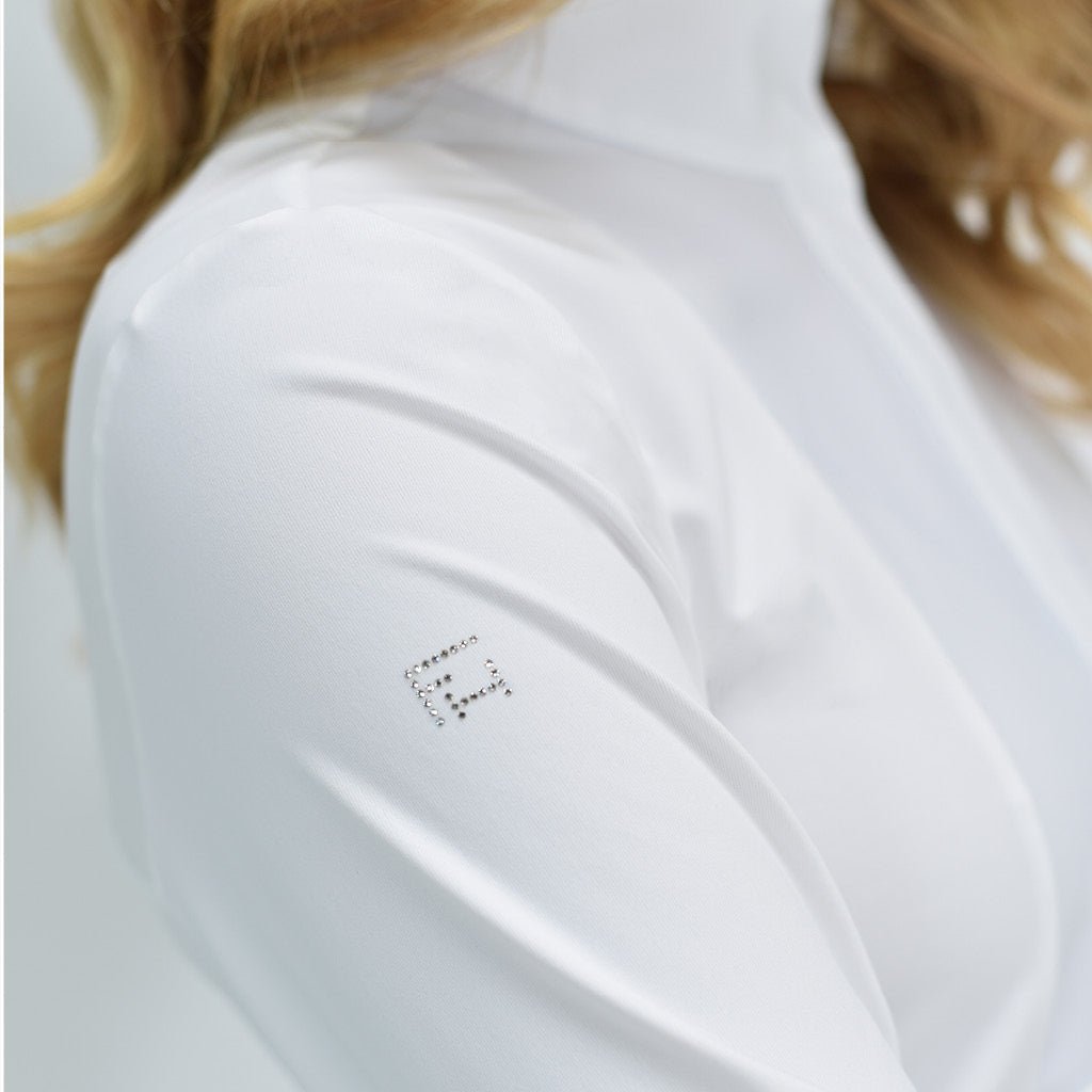 For Horses 'ALIYAH' Long Sleeve Show Shirt - For Horses - Equiluxe Tack