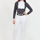 For Horses 'ALIYAH' Long Sleeve Show Shirt - For Horses - Equiluxe Tack