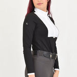 For Horses 'ALIYAH' Long Sleeve Show Shirt - For Horses - Equiluxe Tack