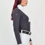 For Horses 'ALIYAH' Long Sleeve Show Shirt - For Horses - Equiluxe Tack