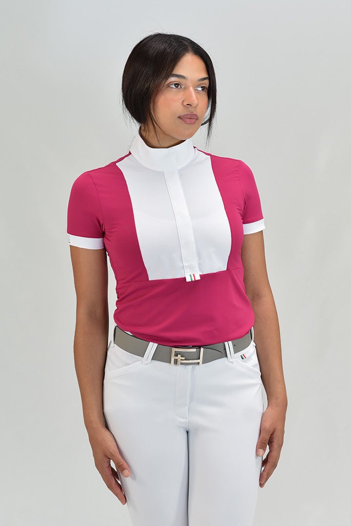 For Horses 'DAPHNE' Short Sleeve Show Shirt - For Horses - Equiluxe Tack