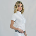 For Horses 'DAPHNE' Short Sleeve Show Shirt - For Horses - Equiluxe Tack