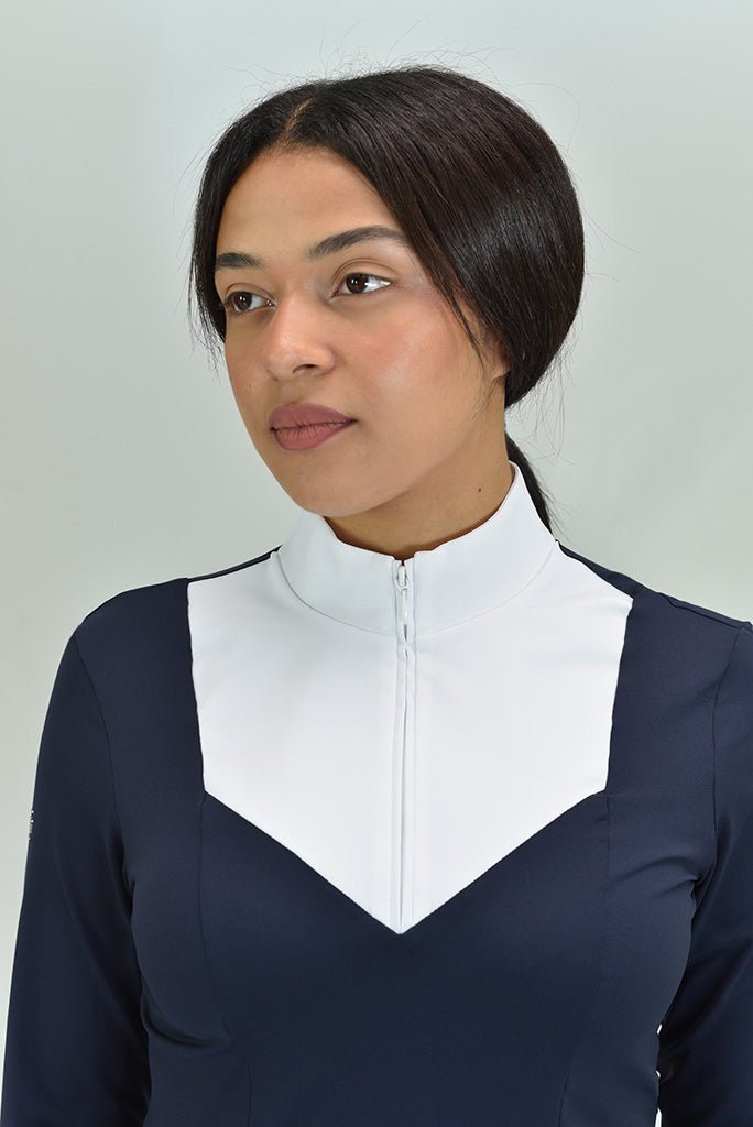 For Horses 'ELDA' Long Sleeve Show Shirt - For Horses - Equiluxe Tack