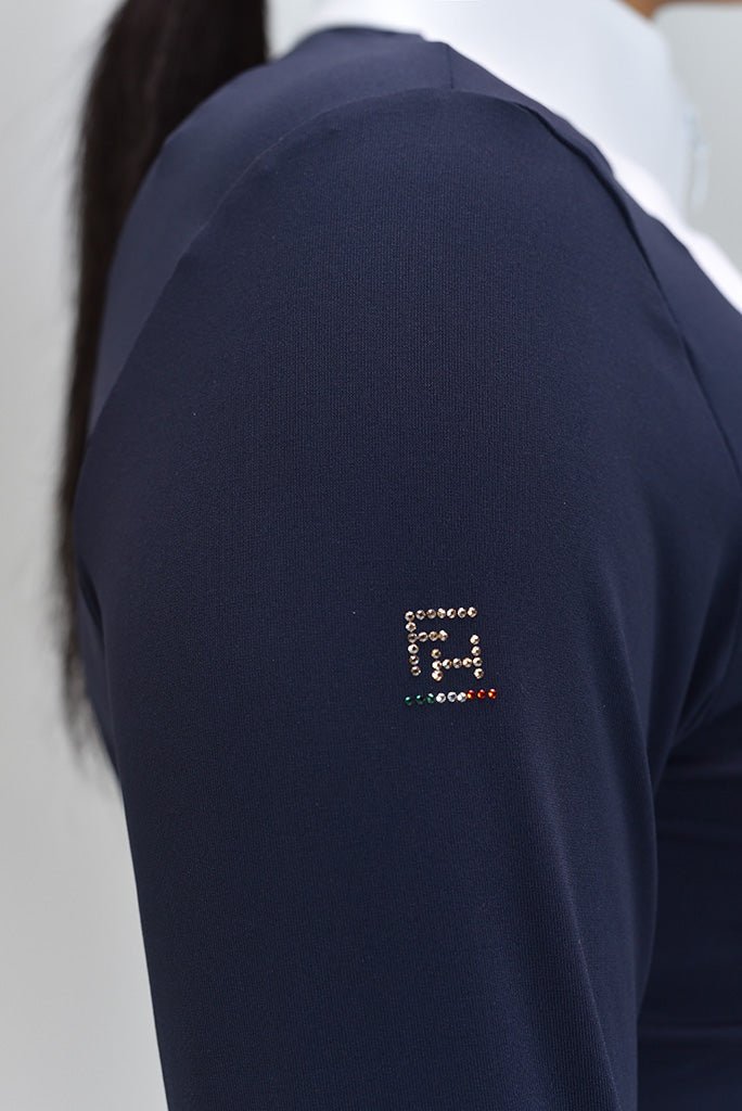 For Horses 'ELDA' Long Sleeve Show Shirt - For Horses - Equiluxe Tack