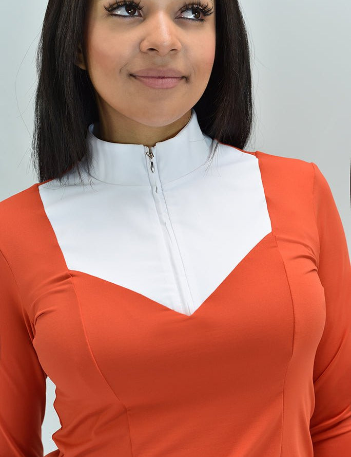 For Horses 'ELDA' Long Sleeve Show Shirt - For Horses - Equiluxe Tack