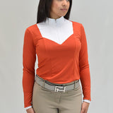 For Horses 'ELDA' Long Sleeve Show Shirt - For Horses - Equiluxe Tack