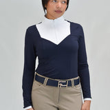 For Horses 'ELDA' Long Sleeve Show Shirt - For Horses - Equiluxe Tack