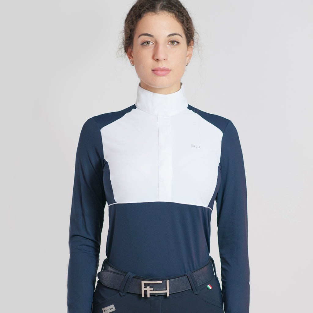 For Horses 'ELEKTRA' Long Sleeve Show Shirt - For Horses - Equiluxe Tack