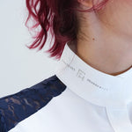 For Horses 'PARIGINA' Lace Short Sleeve Show Shirt - For Horses - Equiluxe Tack