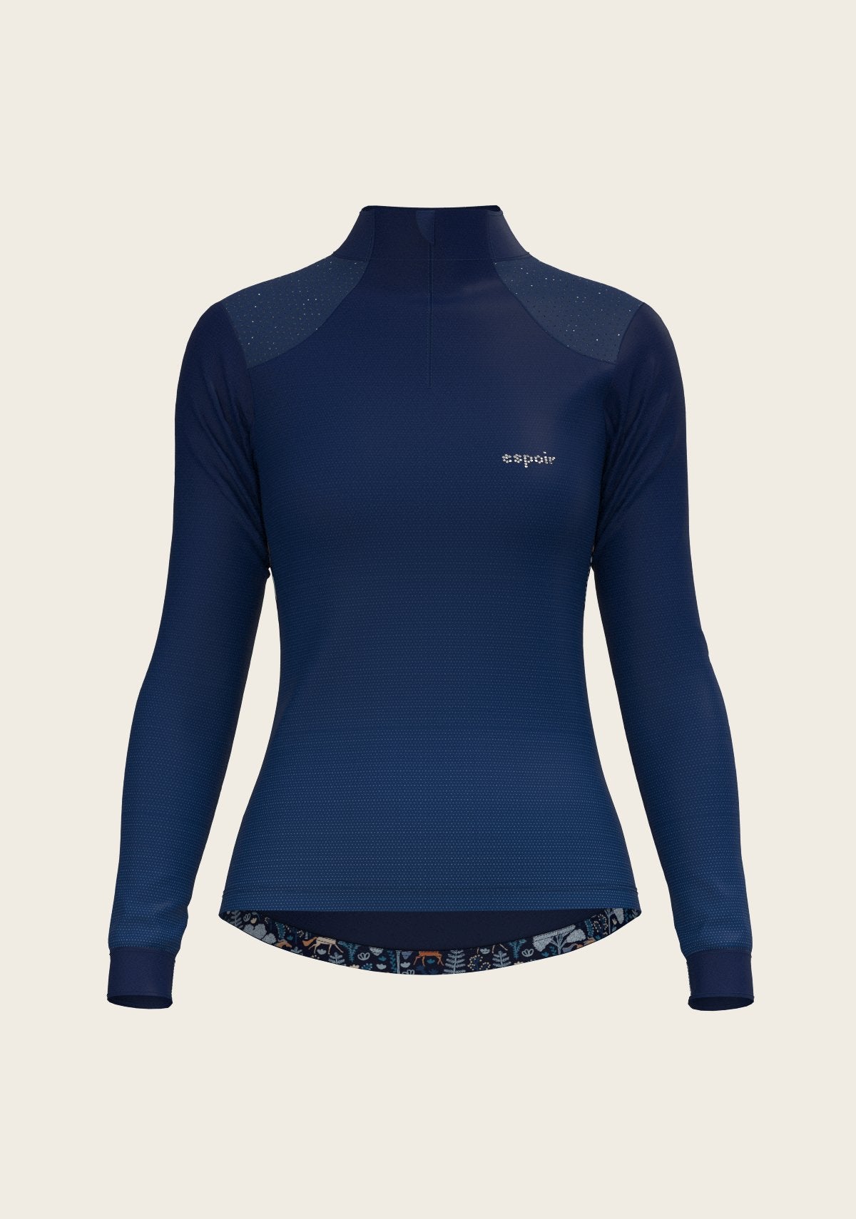  Forest on Navy Sport Sun Shirt - Espoir Equestrian - Equiluxe Tack