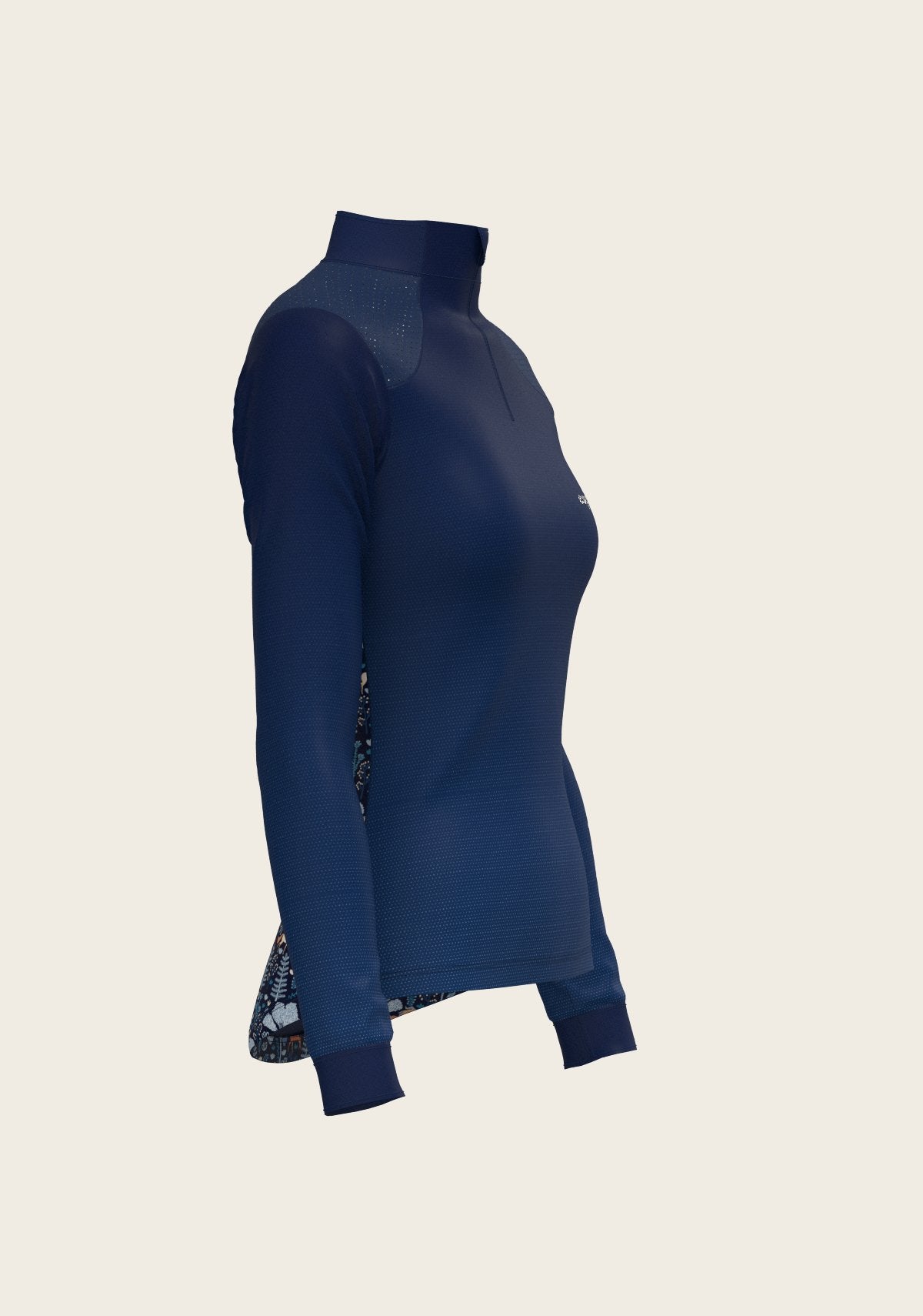  Forest on Navy Sport Sun Shirt - Espoir Equestrian - Equiluxe Tack