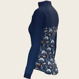  Forest on Navy Sport Sun Shirt - Espoir Equestrian - Equiluxe Tack