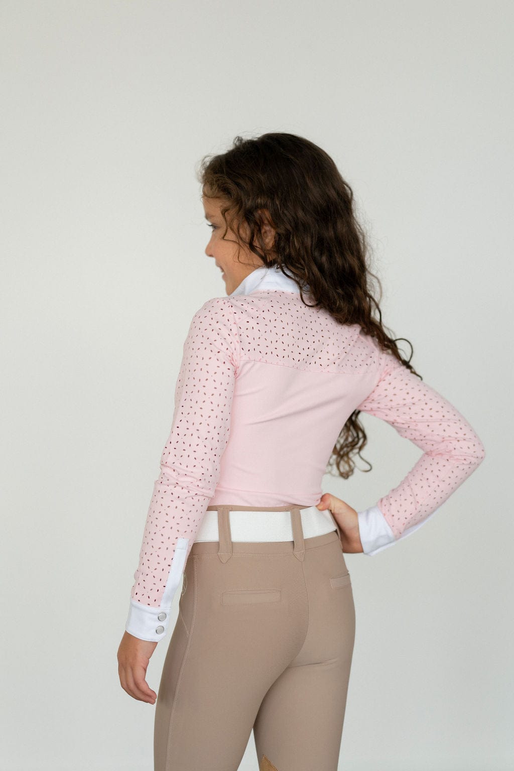 Free Ride Children's Kids Amelia Long Sleeve Shirt - Shop F.R.E. - Equiluxe Tack