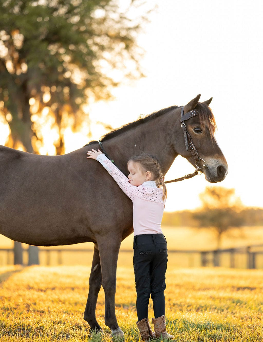 Free Ride Children's Kids Amelia Long Sleeve Shirt - Shop F.R.E. - Equiluxe Tack