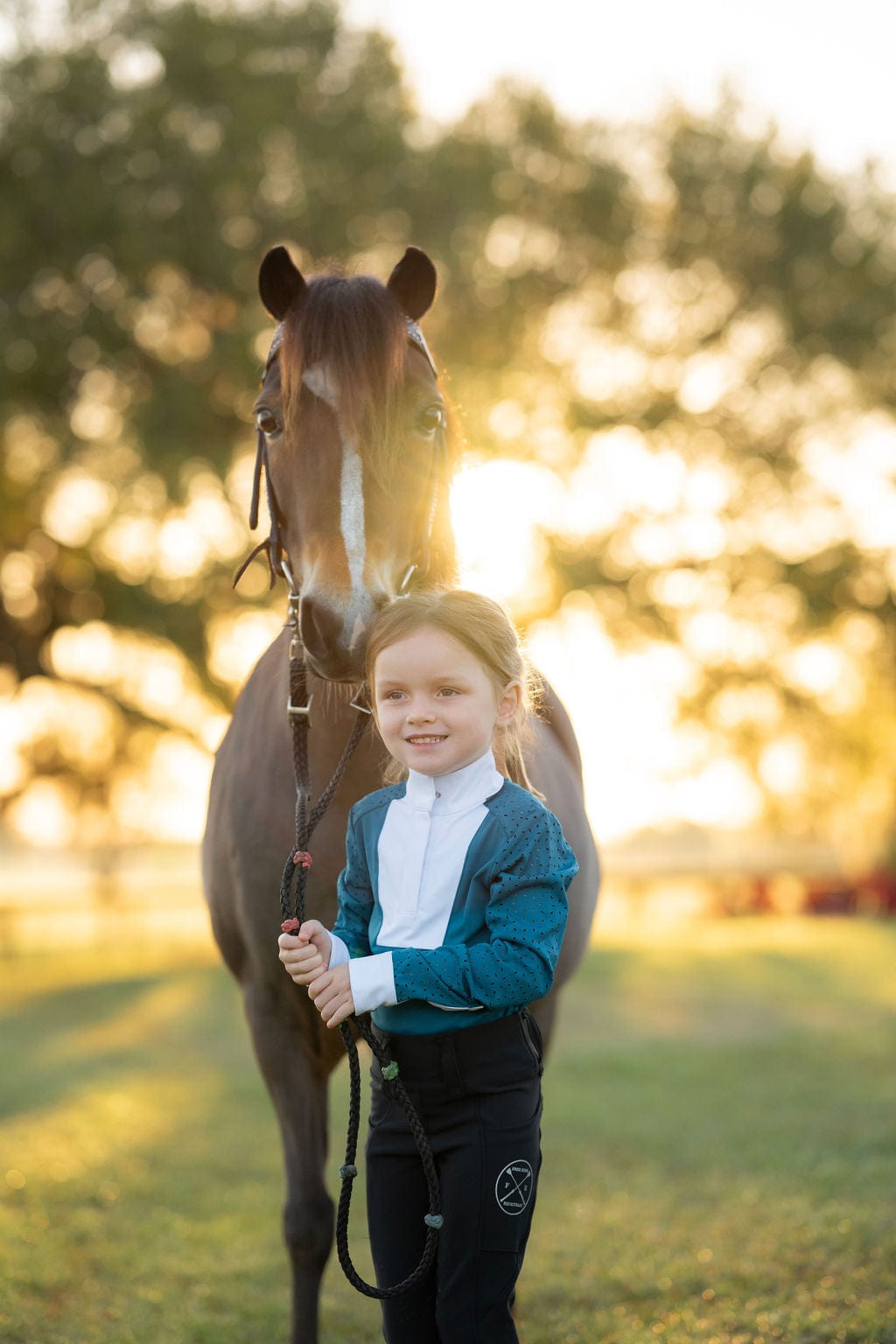 Free Ride Children's Kids Amelia Long Sleeve Shirt - Shop F.R.E. - Equiluxe Tack