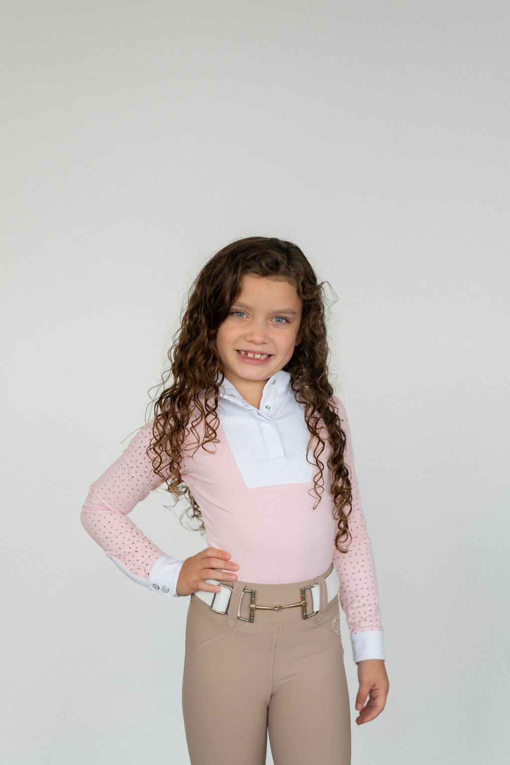 Free Ride Children's Kids Amelia Long Sleeve Shirt - Shop F.R.E. - Equiluxe Tack