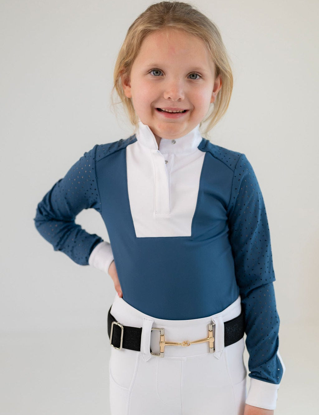 Free Ride Children's Kids Amelia Long Sleeve Shirt - Shop F.R.E. - Equiluxe Tack