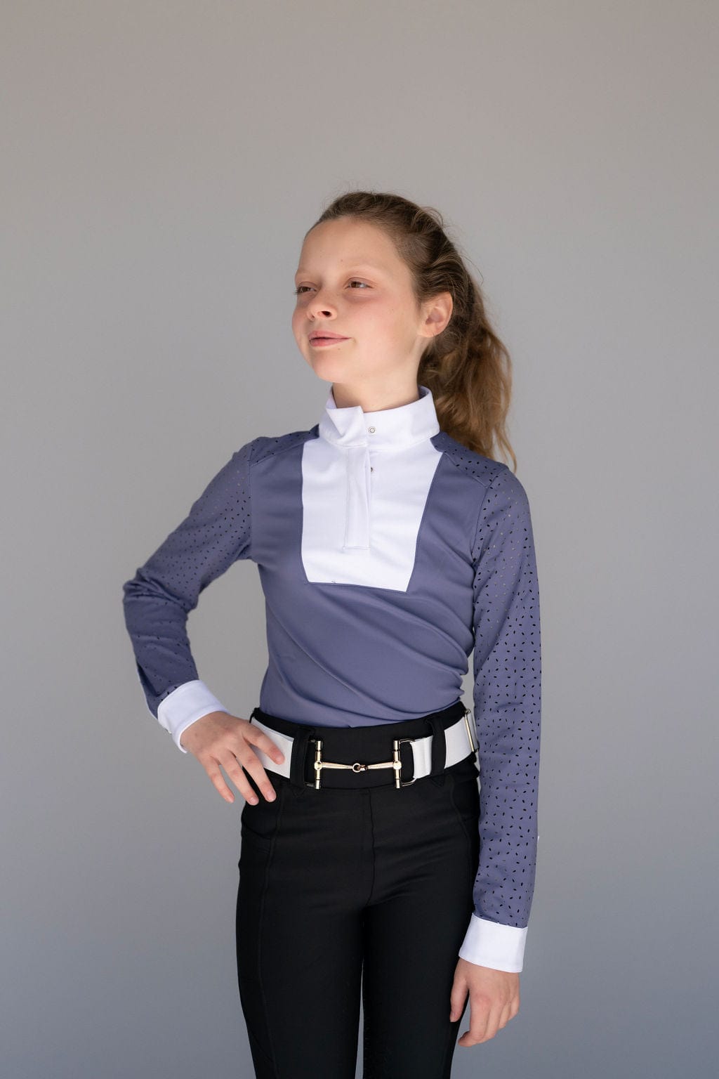 Free Ride Children's Kids Amelia Long Sleeve Shirt - Shop F.R.E. - Equiluxe Tack