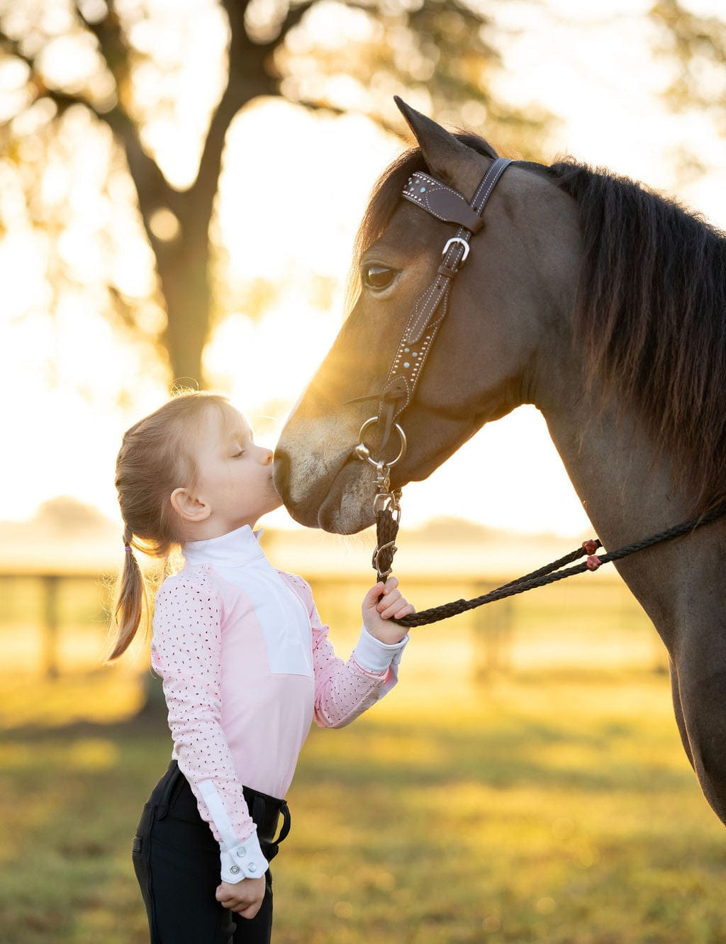 Free Ride Children's Kids Amelia Long Sleeve Shirt - Shop F.R.E. - Equiluxe Tack