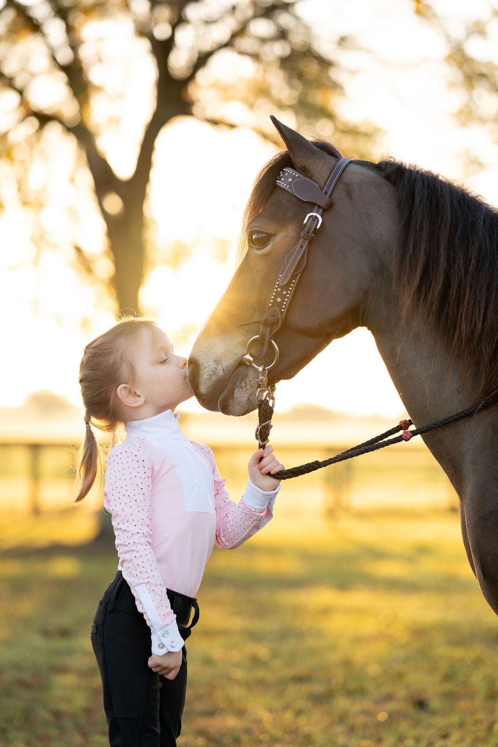 Free Ride Children's Kids Amelia Long Sleeve Shirt - Shop F.R.E. - Equiluxe Tack