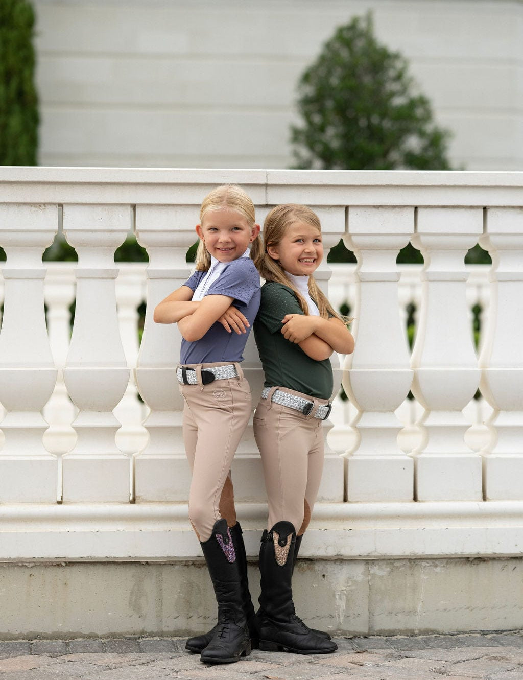 Free Ride Children's Kids Beige Lux Jods Jodhpurs Breeches - Shop F.R.E. - Equiluxe Tack
