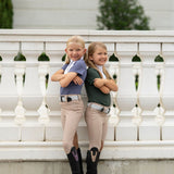 Free Ride Children's Kids Beige Lux Jods Jodhpurs Breeches - Shop F.R.E. - Equiluxe Tack