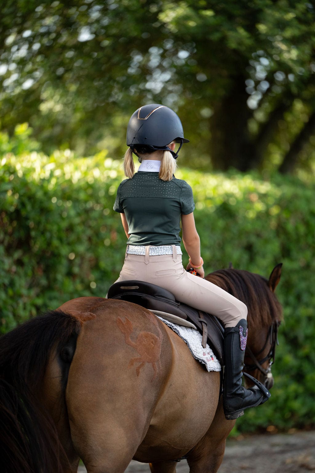 Free Ride Children's Kids Beige Lux Jods Jodhpurs Breeches - Shop F.R.E. - Equiluxe Tack