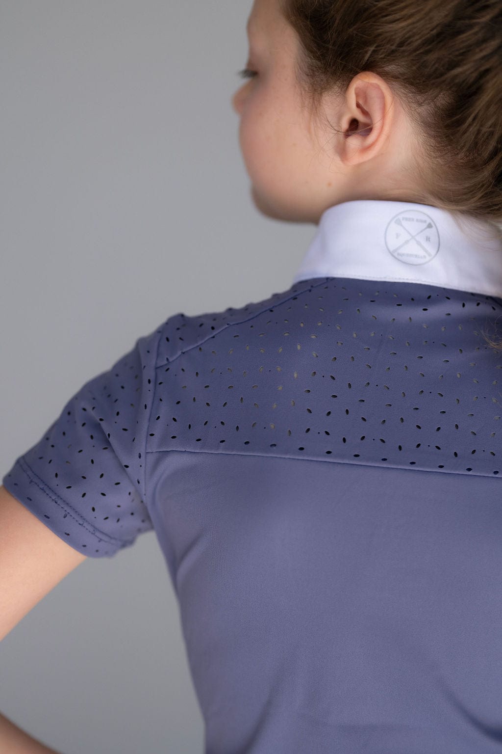 Free Ride Equestrian Children's Kids Amelia Short Sleeve Shirt - Shop F.R.E. - Equiluxe Tack