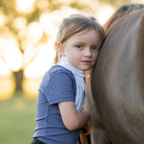 Free Ride Equestrian Children's Kids Amelia Short Sleeve Shirt - Shop F.R.E. - Equiluxe Tack