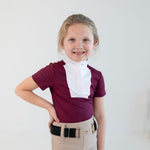 Free Ride Equestrian Children's Kids Amelia Short Sleeve Shirt - Shop F.R.E. - Equiluxe Tack