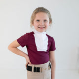 Free Ride Equestrian Children's Kids Amelia Short Sleeve Shirt - Shop F.R.E. - Equiluxe Tack