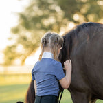Free Ride Equestrian Children's Kids Amelia Short Sleeve Shirt - Shop F.R.E. - Equiluxe Tack