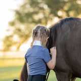 Free Ride Equestrian Children's Kids Amelia Short Sleeve Shirt - Shop F.R.E. - Equiluxe Tack