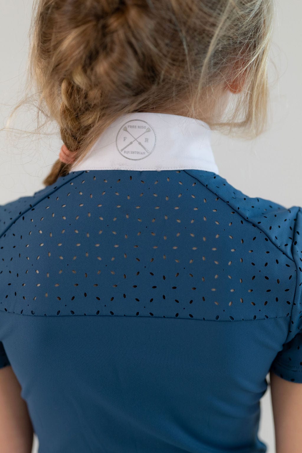 Free Ride Equestrian Children's Kids Amelia Short Sleeve Shirt - Shop F.R.E. - Equiluxe Tack