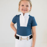 Free Ride Equestrian Children's Kids Amelia Short Sleeve Shirt - Shop F.R.E. - Equiluxe Tack