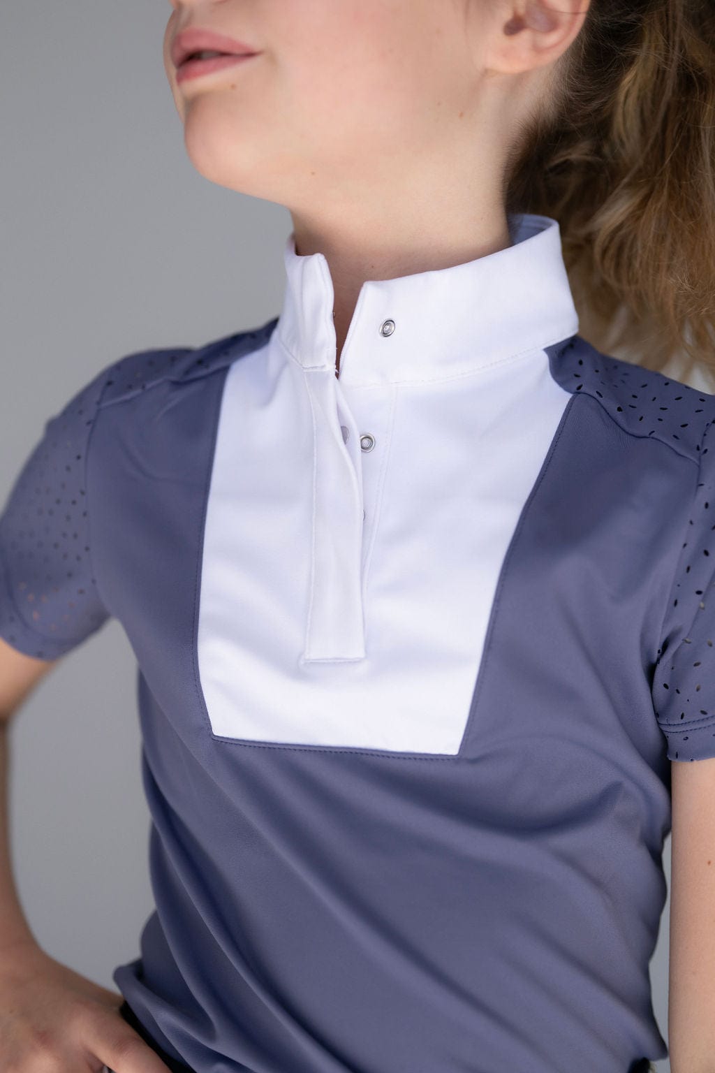 Free Ride Equestrian Children's Kids Amelia Short Sleeve Shirt - Shop F.R.E. - Equiluxe Tack