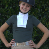 Free Ride Equestrian Children's Kids Amelia Short Sleeve Shirt - Shop F.R.E. - Equiluxe Tack