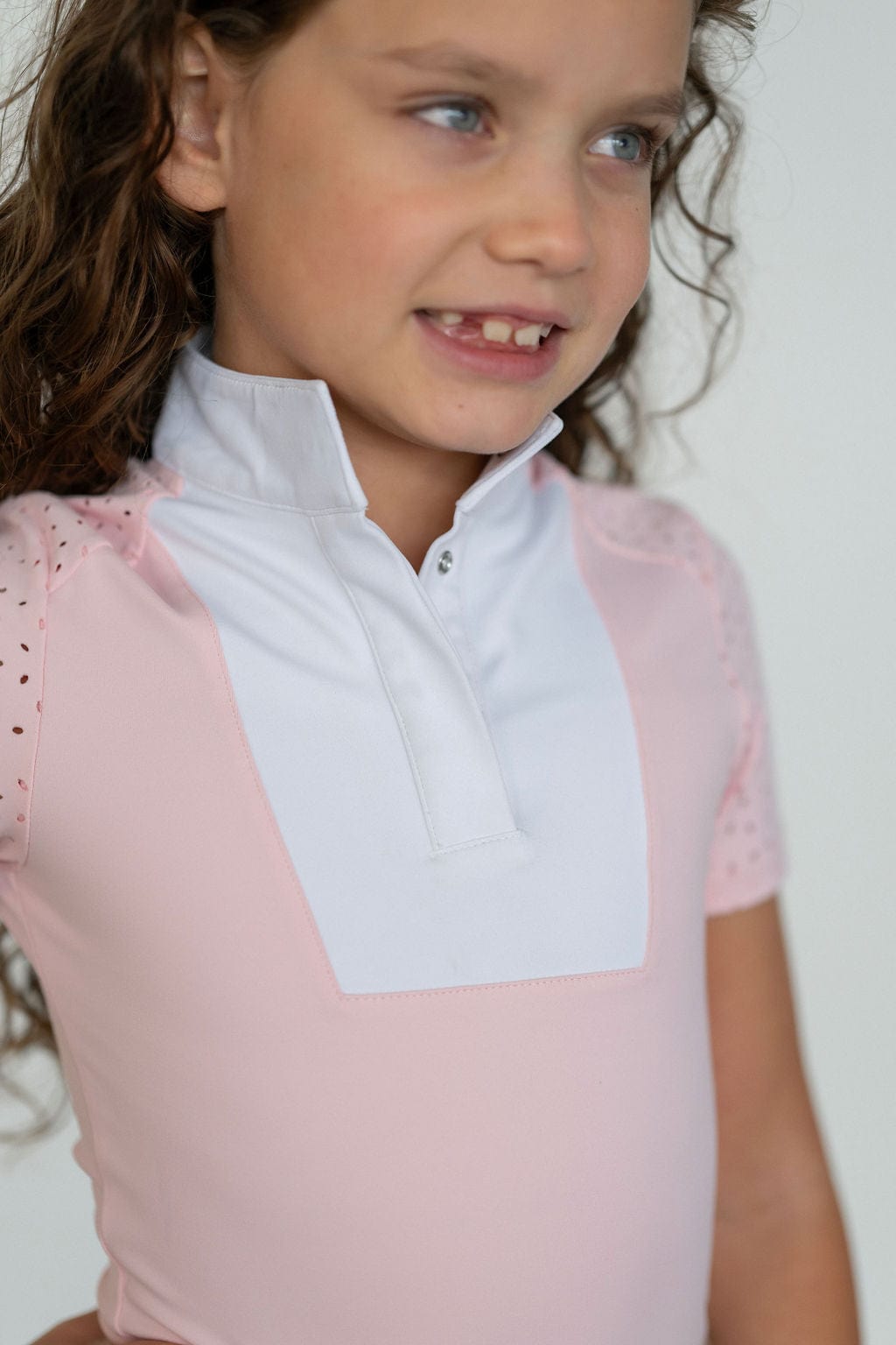 Free Ride Equestrian Children's Kids Amelia Short Sleeve Shirt - Shop F.R.E. - Equiluxe Tack