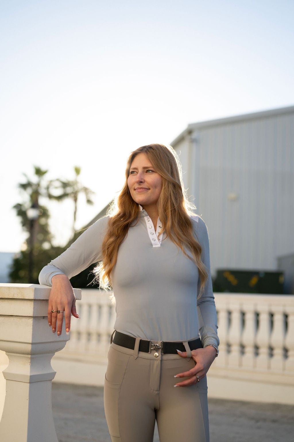Free Ride Equestrian Devon Long Sleeve Competition Top - Shop F.R.E. - Equiluxe Tack