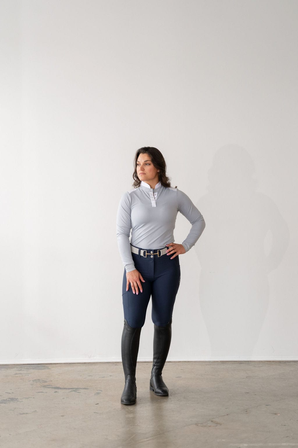 Free Ride Equestrian Lux Zip Breeches | Knee Patch - Free Ride Equestrian - Equiluxe Tack