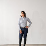 Free Ride Equestrian Lux Zip Breeches | Knee Patch - Free Ride Equestrian - Equiluxe Tack