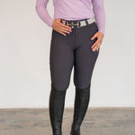 Free Ride Equestrian Lux Zip Breeches | Knee Patch - Free Ride Equestrian - Equiluxe Tack